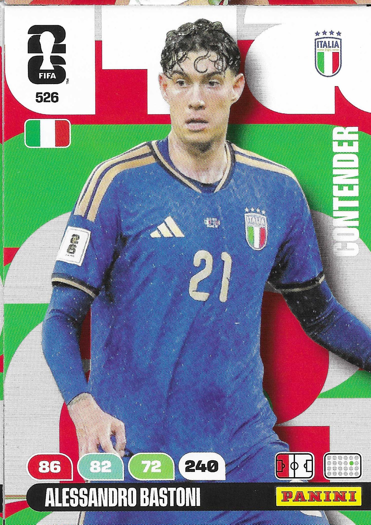 Bastoni Contenders (526)  - Adrenalyn XL World Cup 2026