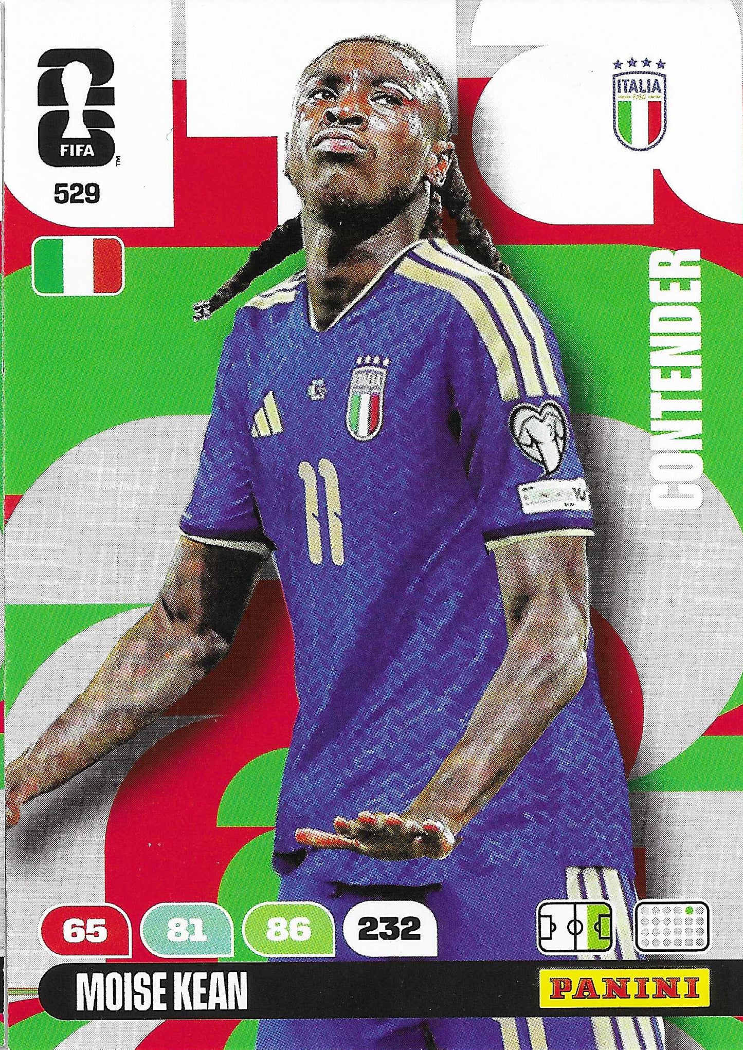 Kean Contenders (529)  - Adrenalyn XL World Cup 2026