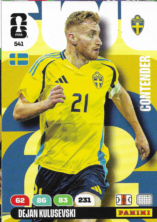 Kulusevski Contenders (541)  - Adrenalyn XL World Cup 2026