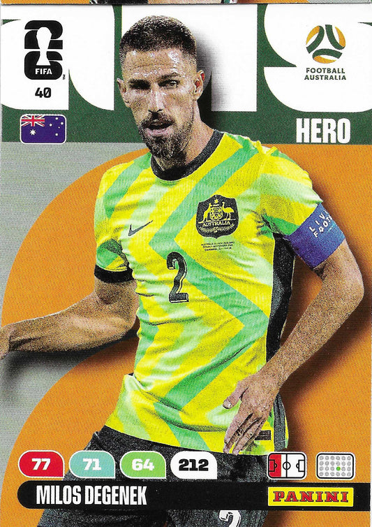 Milos Degenek Básica (40)  - Adrenalyn XL World Cup 2026