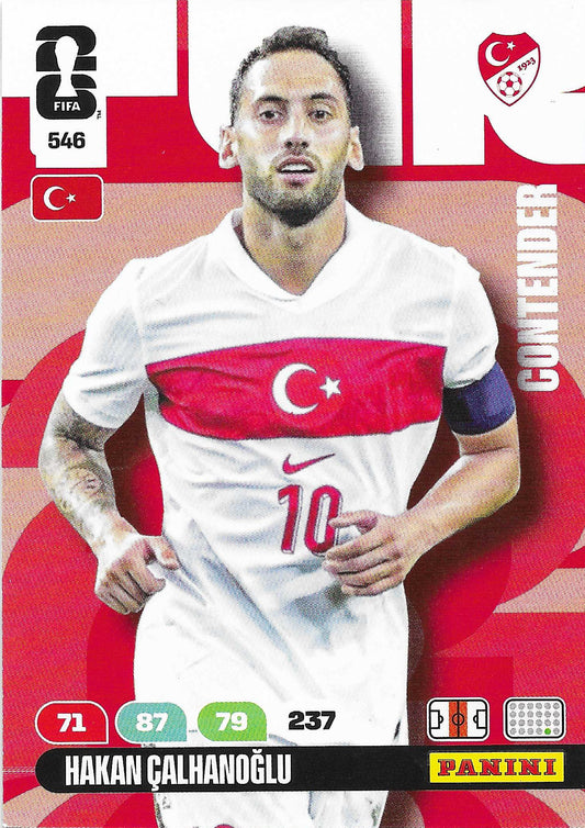Calhanoglu Contenders (546)  - Adrenalyn XL World Cup 2026