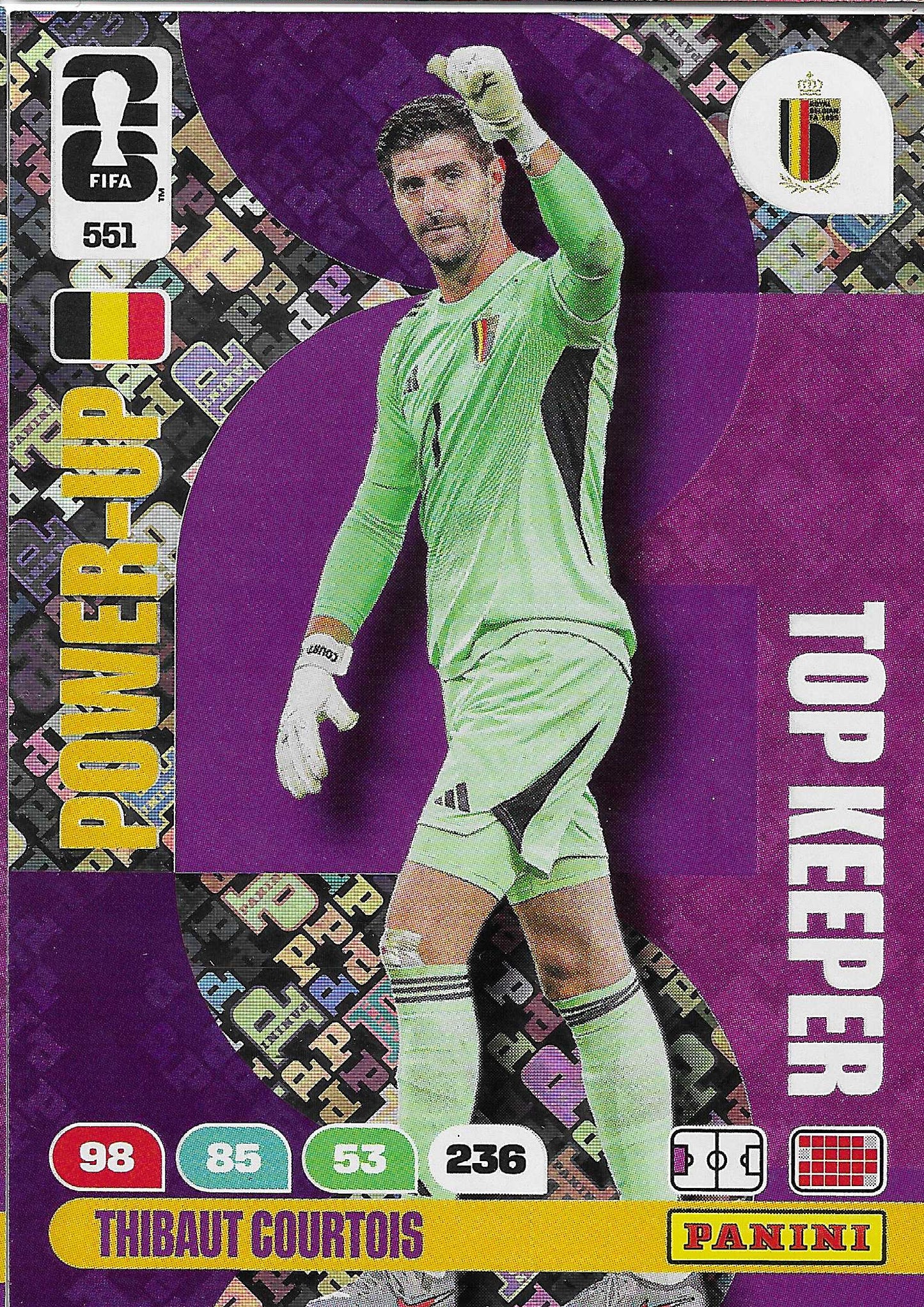 Courtois Top Keepers (551)  - Adrenalyn XL World Cup 2026