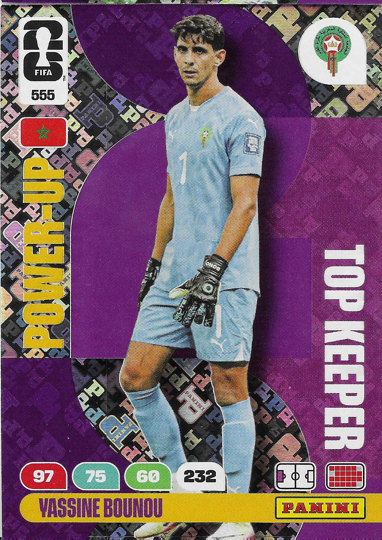 Bounou Top Keepers (555)  - Adrenalyn XL World Cup 2026