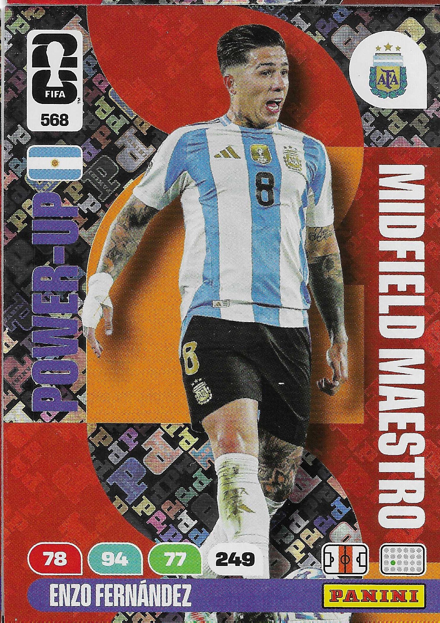 Fernández Midfielders Maestros (568)  - Adrenalyn XL World Cup 2026