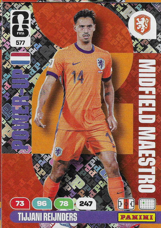 Reijnders Midfielders Maestros (577)  - Adrenalyn XL World Cup 2026