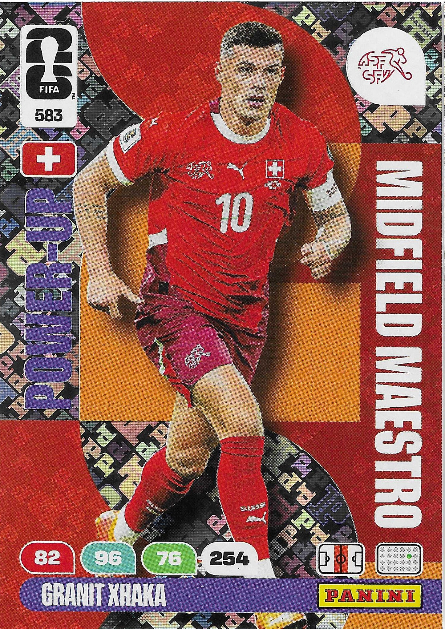 Xhaka Midfielders Maestros (583)  - Adrenalyn XL World Cup 2026