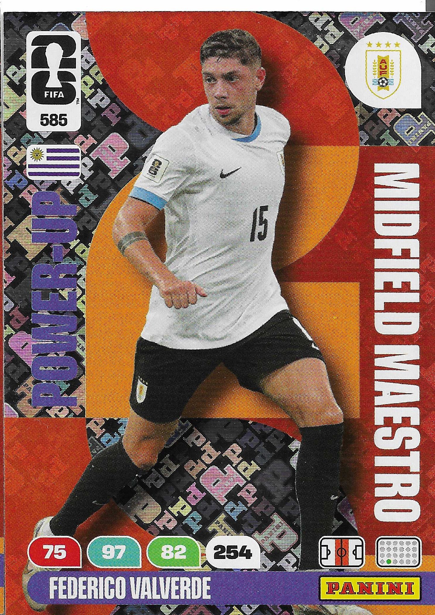 Valverde Midfielders Maestros (585)  - Adrenalyn XL World Cup 2026
