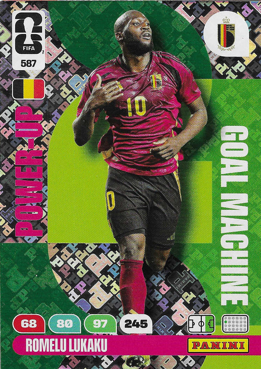 Lukaku Goal Machines (587)  - Adrenalyn XL World Cup 2026