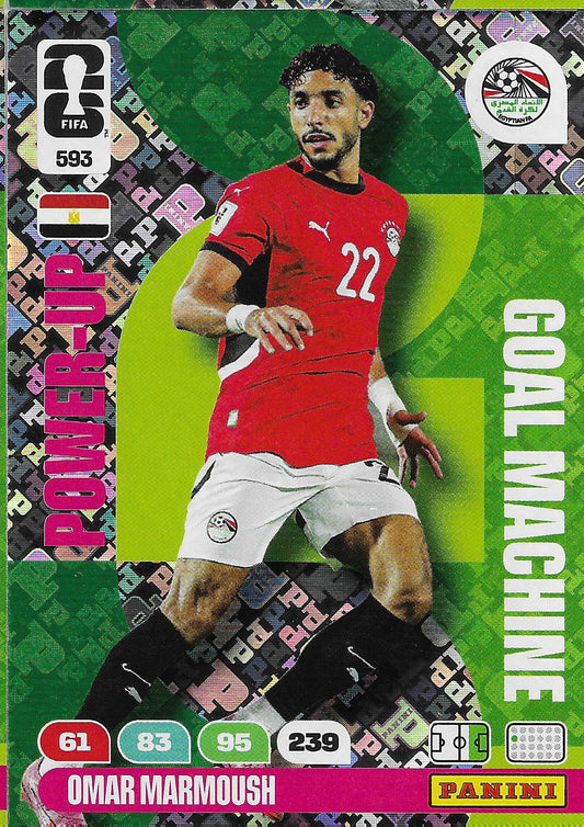 Marmoush Goal Machines (593)  - Adrenalyn XL World Cup 2026