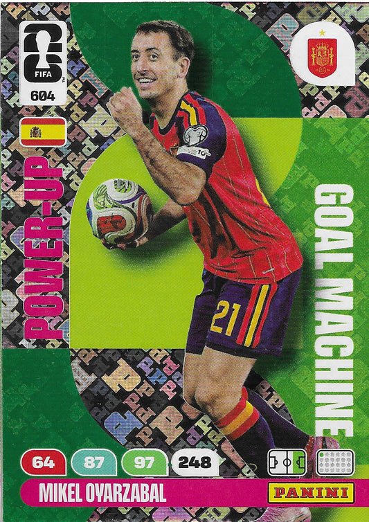 Oyarzabal Goal Machines (604)  - Adrenalyn XL World Cup 2026