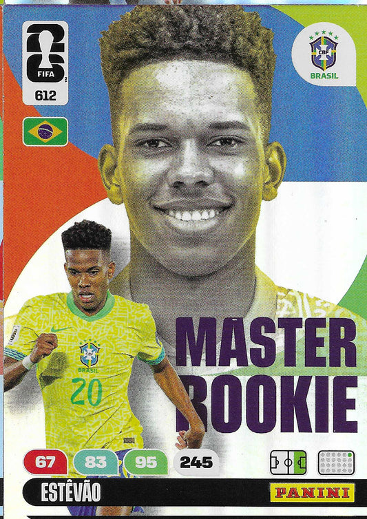 Estevao Master Rookie (612)  - Adrenalyn XL World Cup 2026