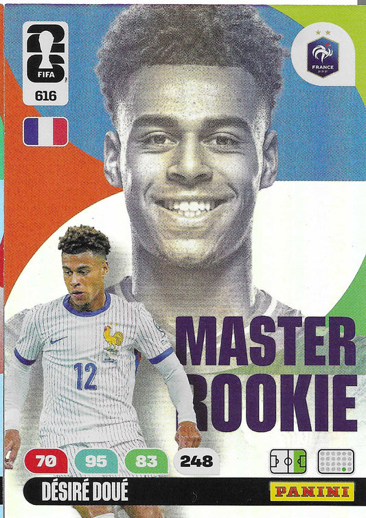 Doué Master Rookie (616)  - Adrenalyn XL World Cup 2026