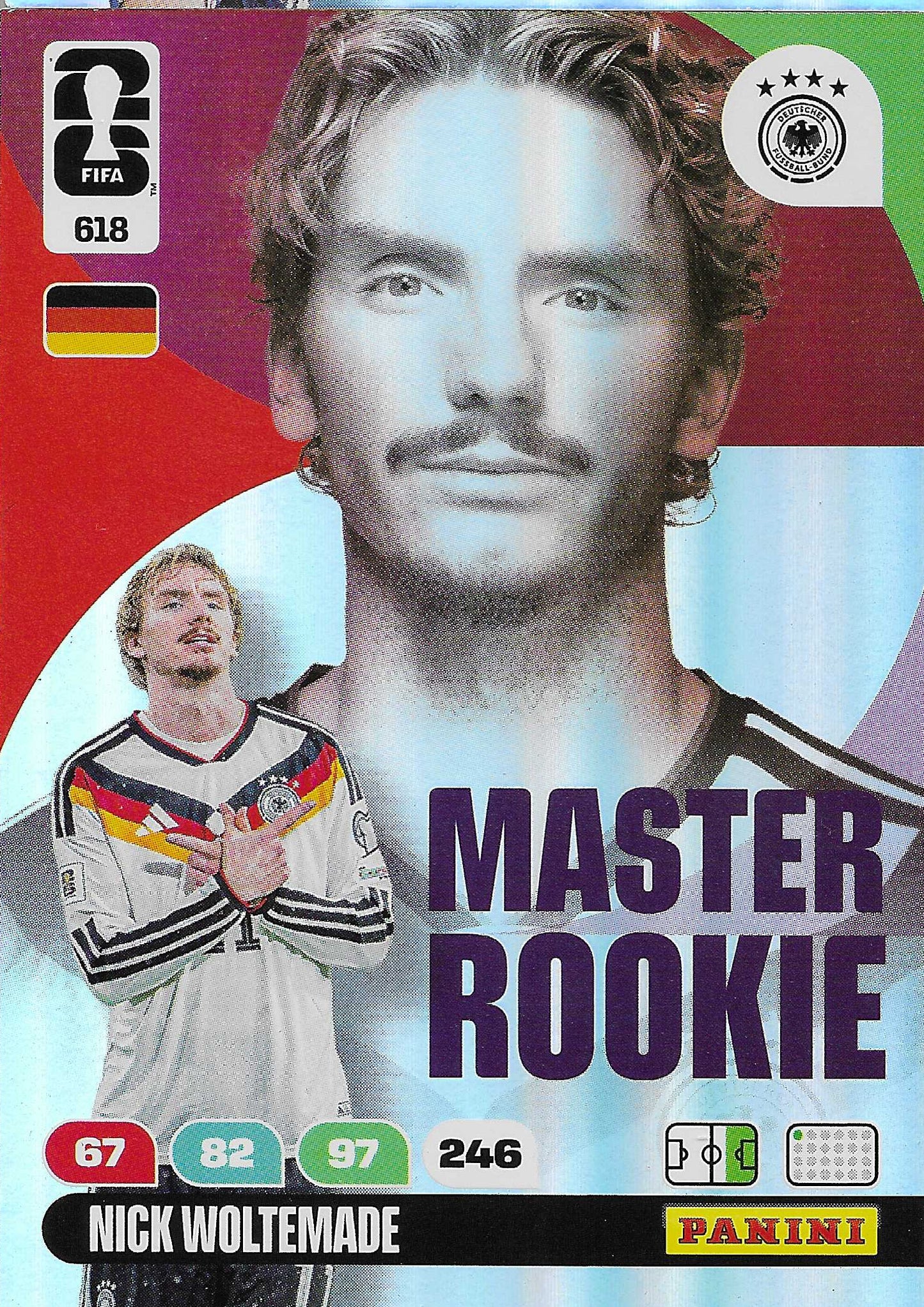 Woltemade Master Rookie (618)  - Adrenalyn XL World Cup 2026
