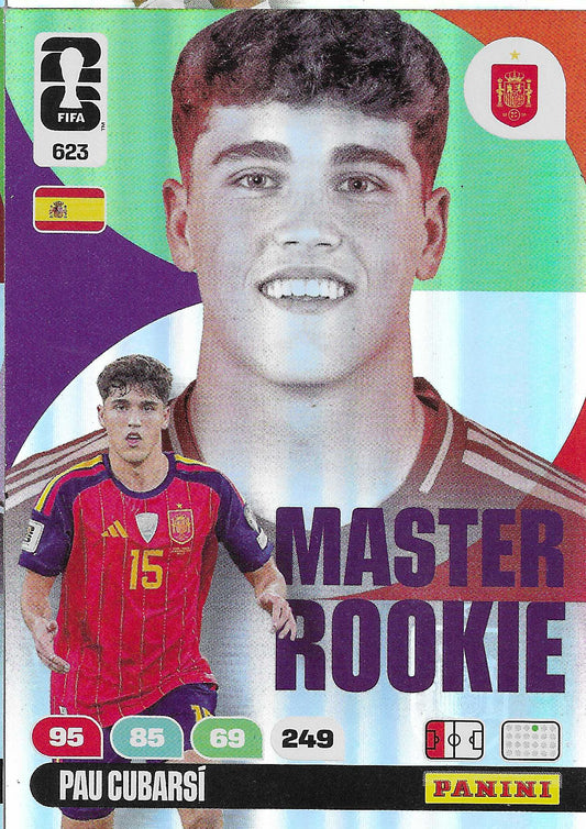 Cubarsí Master Rookie (623)  - Adrenalyn XL World Cup 2026