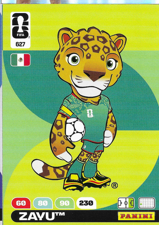 Zayu Official Mascot (627)  - Adrenalyn XL World Cup 2026