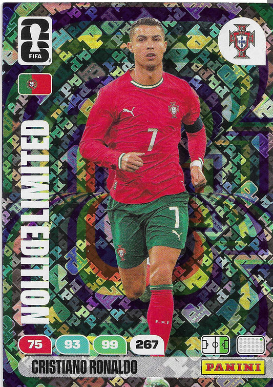 Cristiano Ronaldo Edición Limitada (EL1)  - Adrenalyn XL World Cup 2026