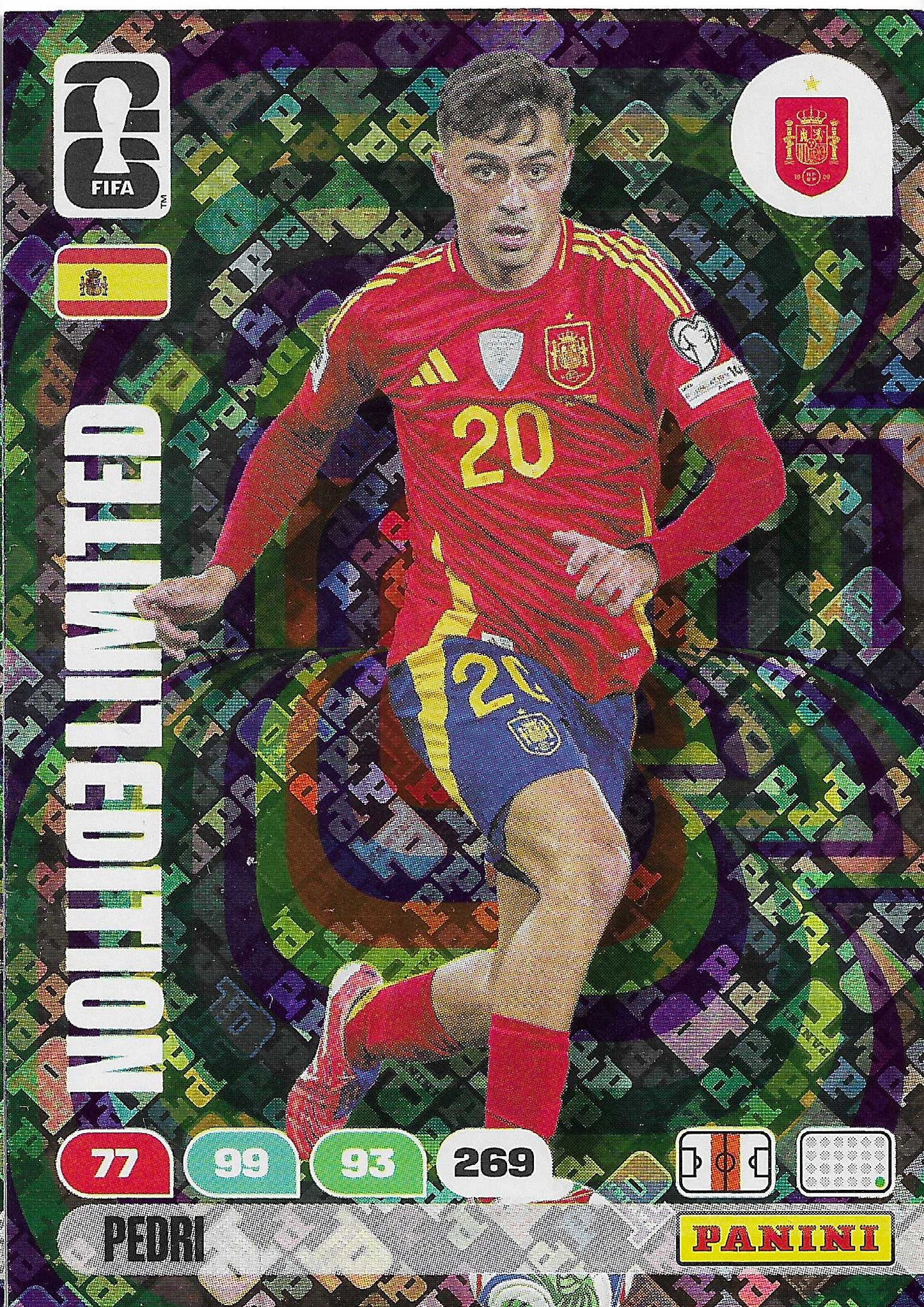 Pedri Edición Limitada (EL7)  - Adrenalyn XL World Cup 2026
