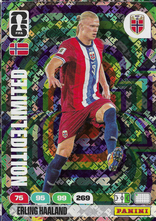 Erling Haaland Edición Limitada (EL5)  - Adrenalyn XL World Cup 2026
