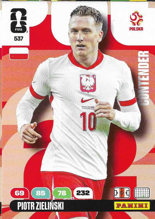 Zielinski Contenders (537)  - Adrenalyn XL World Cup 2026