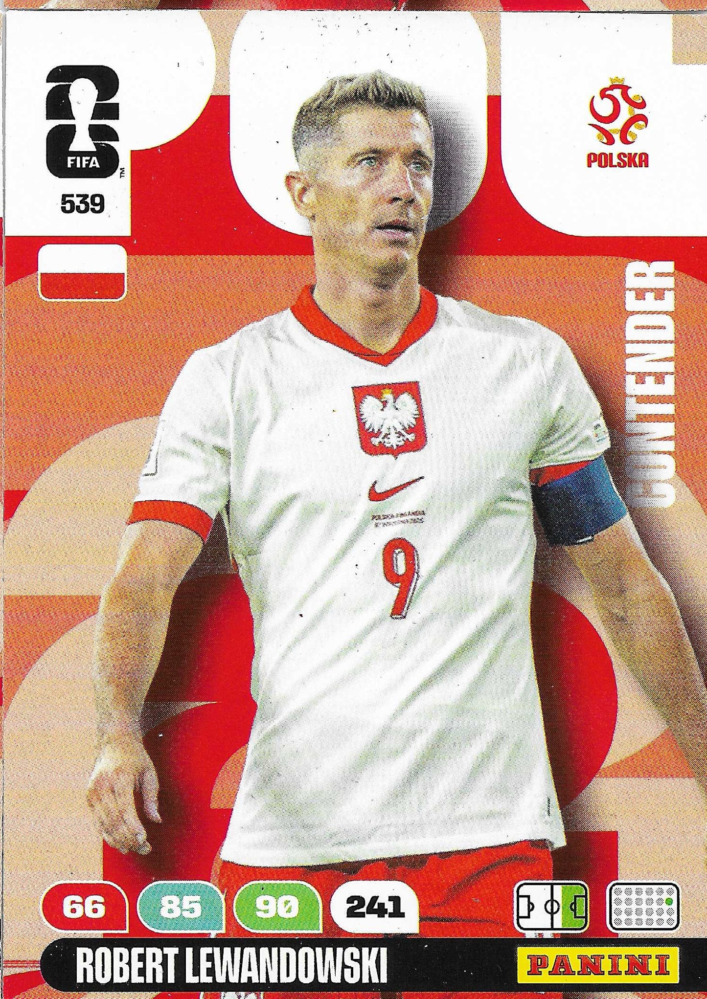 Lewandowski Contenders (539)  - Adrenalyn XL World Cup 2026
