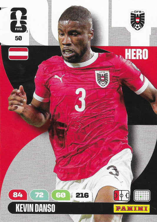 Kevin Danso Básica (50)  - Adrenalyn XL World Cup 2026