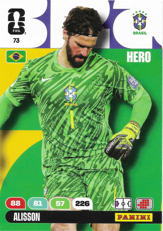 Alisson Básica (73)  - Adrenalyn XL World Cup 2026