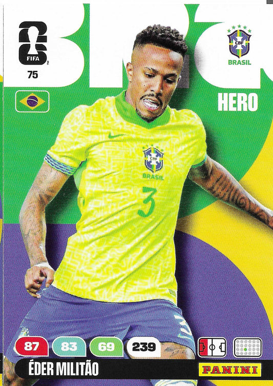 Éder Militao Básica (75)  - Adrenalyn XL World Cup 2026