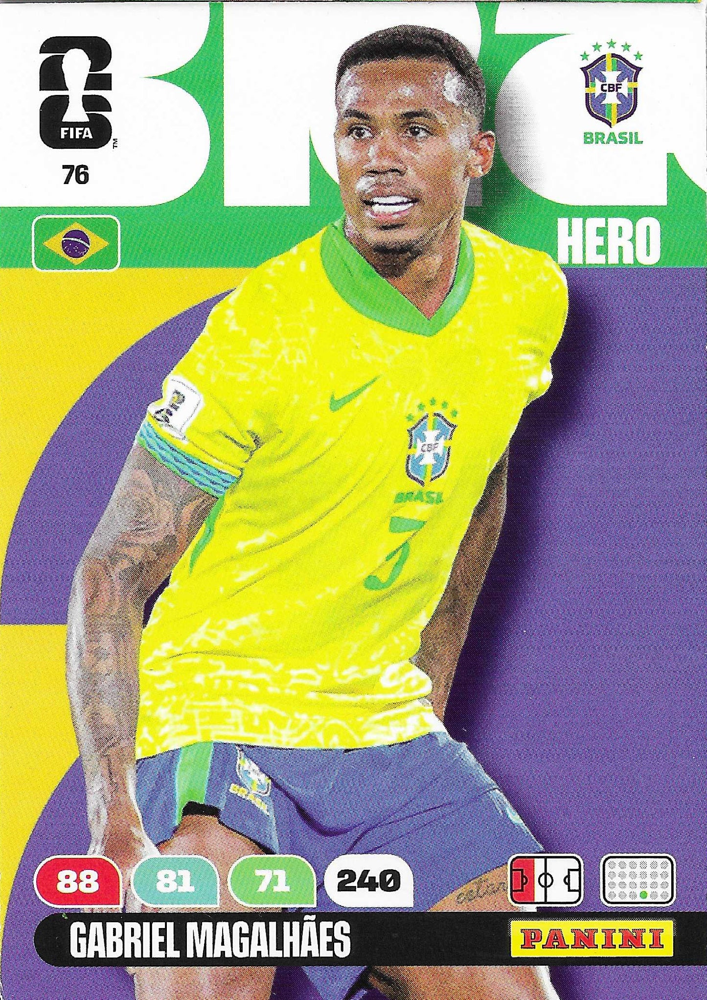 Gabriel Megalhaes Básica (76)  - Adrenalyn XL World Cup 2026
