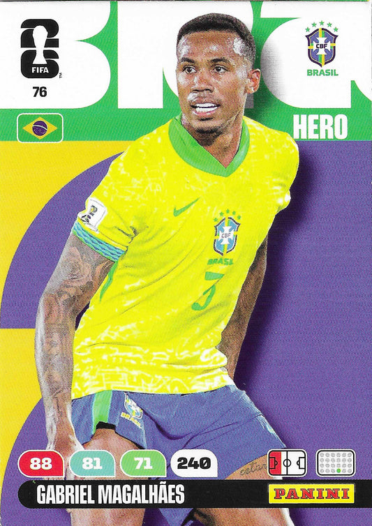 Gabriel Megalhaes Básica (76)  - Adrenalyn XL World Cup 2026
