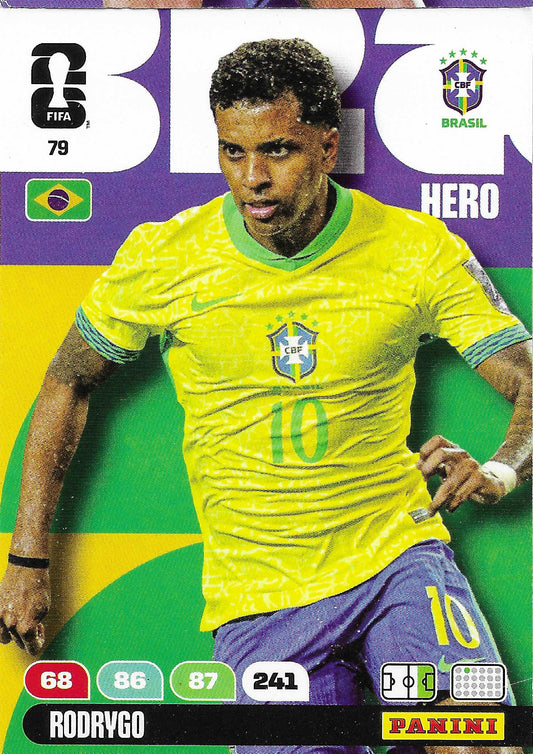 Rodrygo Básica (79)  - Adrenalyn XL World Cup 2026