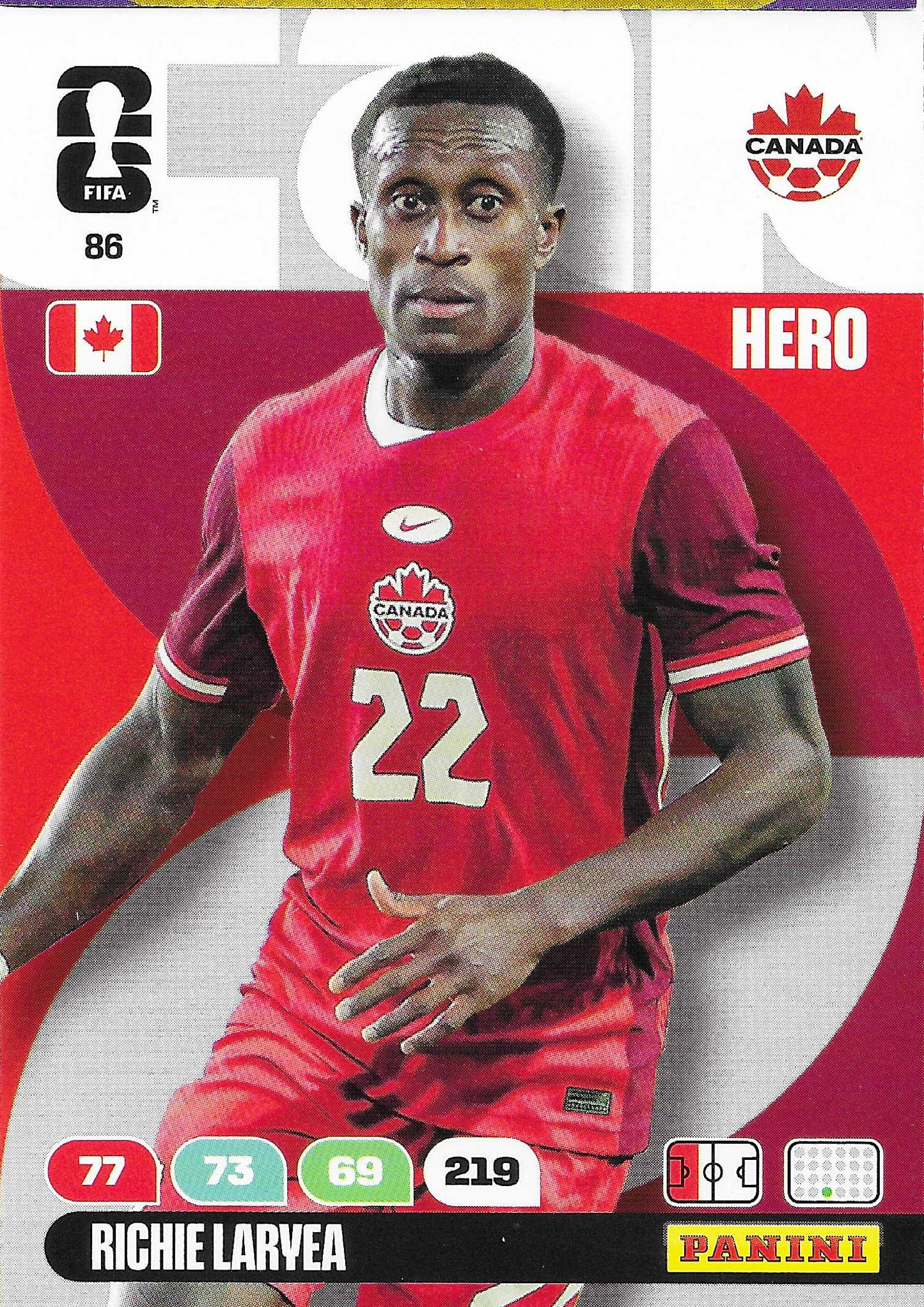 Richie Laryea Básica (86)  - Adrenalyn XL World Cup 2026