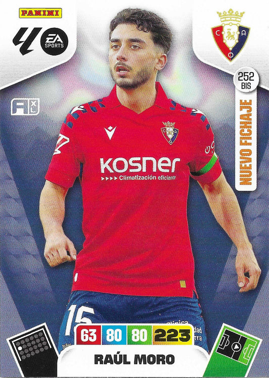 Raúl Moro Nuevo Fichaje (252BIS)  - Adrenalyn XL LaLiga 2025/2026