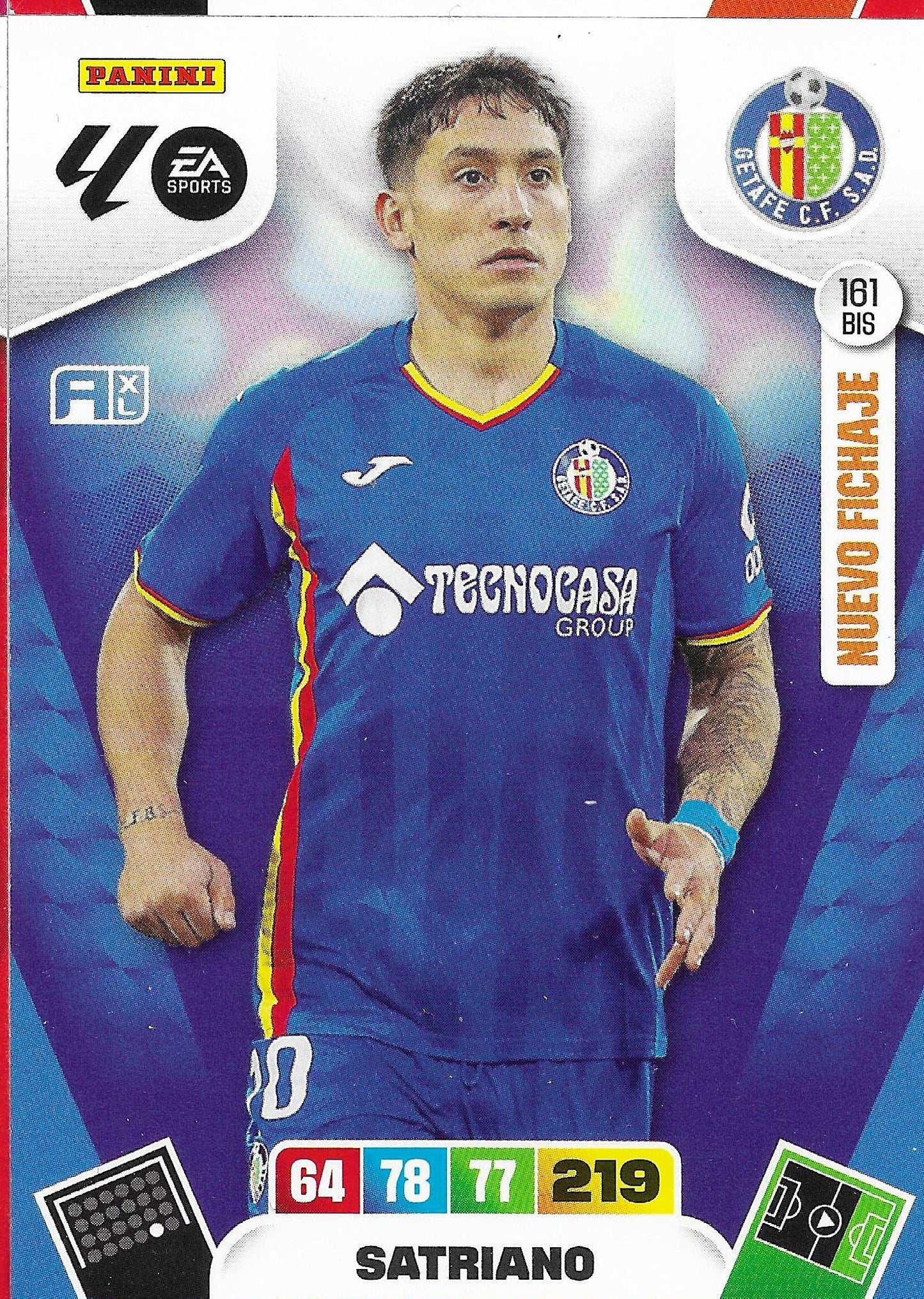 Satriano Nuevo Fichaje (161BIS)  - Adrenalyn XL LaLiga 2025/2026