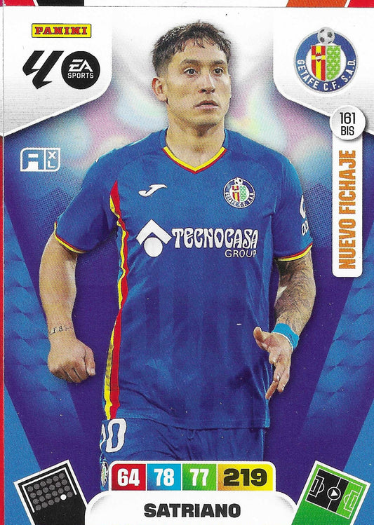 Satriano Nuevo Fichaje (161BIS)  - Adrenalyn XL LaLiga 2025/2026