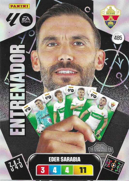 Eder Sarabia Entrenador (485)  - Adrenalyn XL LaLiga 2025/2026