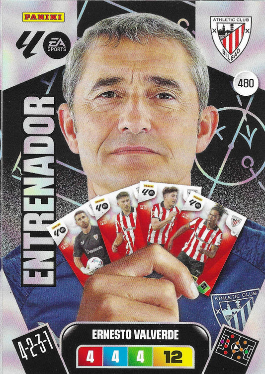 Ernesto Valverde Entrenador (480)  - Adrenalyn XL LaLiga 2025/2026