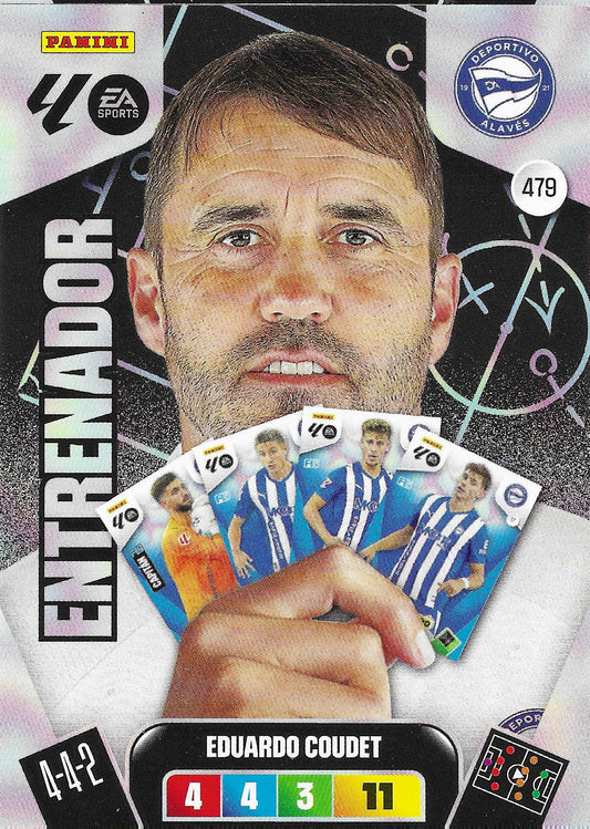 Eduardo Coudet Entrenador (479)  - Adrenalyn XL LaLiga 2025/2026