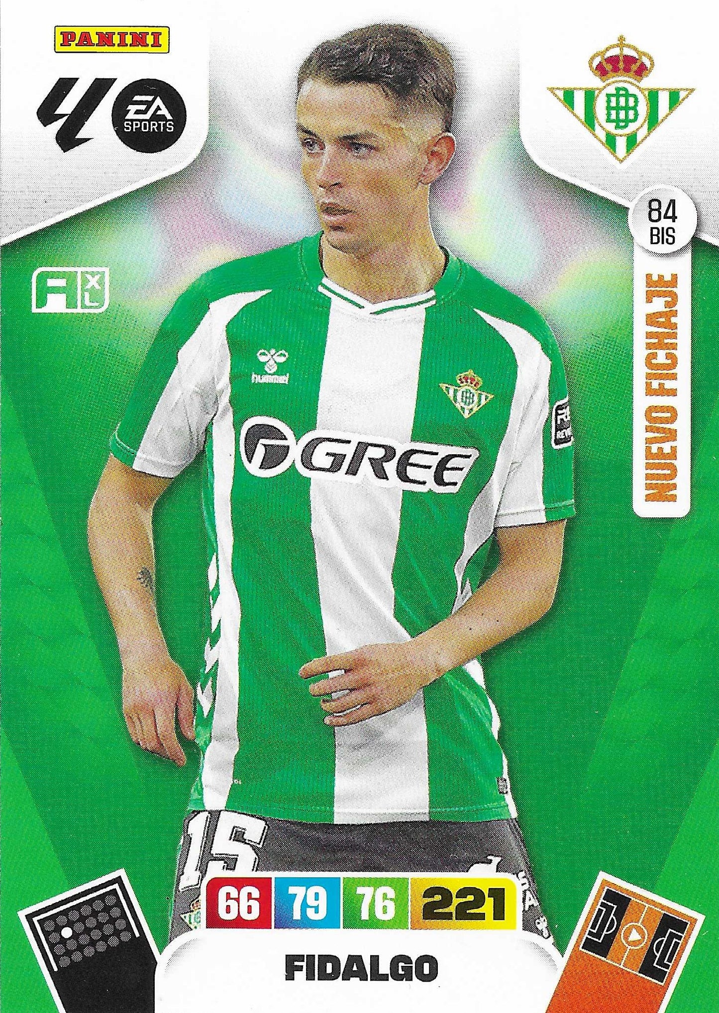 Fidalgo Nuevo Fichaje (84BIS)  - Adrenalyn XL LaLiga 2025/2026