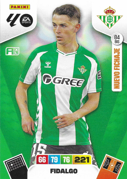 Fidalgo Nuevo Fichaje (84BIS)  - Adrenalyn XL LaLiga 2025/2026