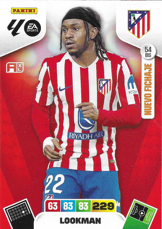 Lookman Nuevo Fichaje (54BIS)  - Adrenalyn XL LaLiga 2025/2026