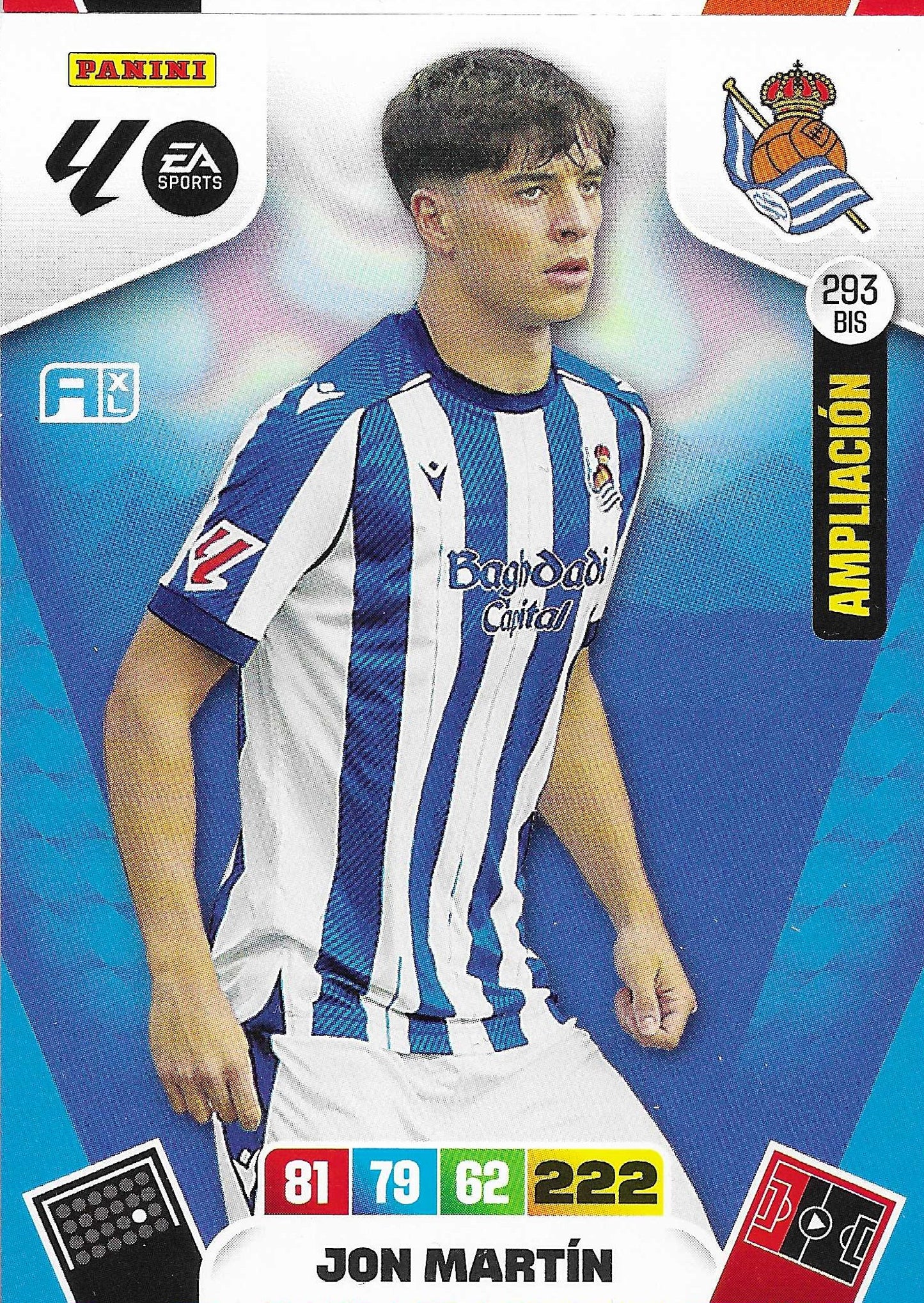 Jon Martín Ampliación (293BIS)  - Adrenalyn XL LaLiga 2025/2026