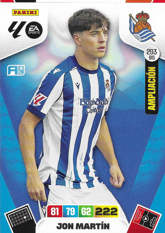 Jon Martín Ampliación (293BIS)  - Adrenalyn XL LaLiga 2025/2026