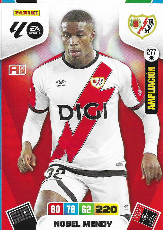Nobel Mendy Ampliación (277BIS)  - Adrenalyn XL LaLiga 2025/2026