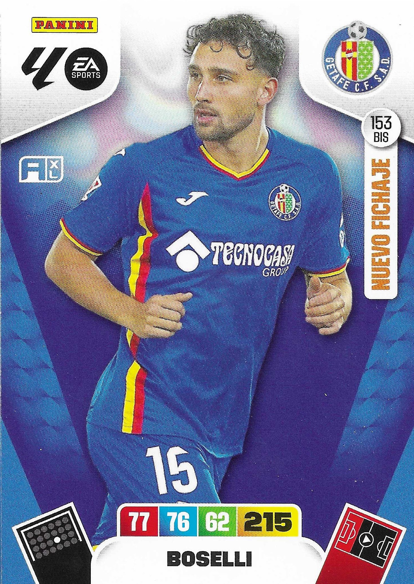Boselli Nuevo Fichaje (153BIS)  - Adrenalyn XL LaLiga 2025/2026