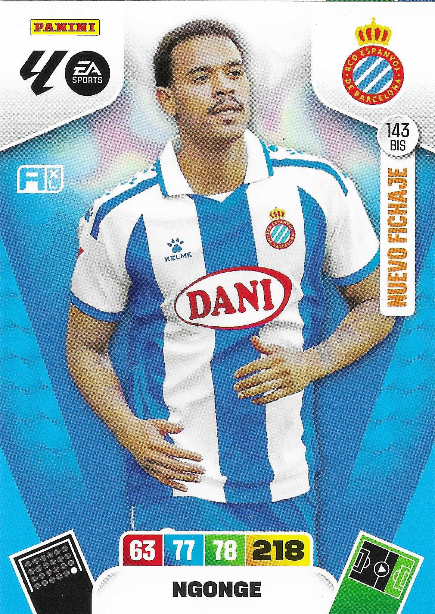 Ngonge Nuevo Fichaje (143BIS)  - Adrenalyn XL LaLiga 2025/2026