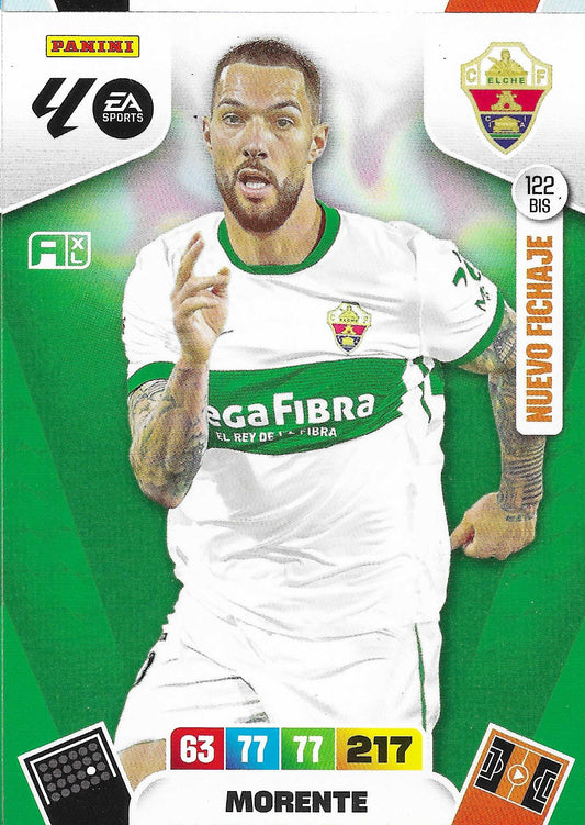 Morente Nuevo Fichaje (122BIS)  - Adrenalyn XL LaLiga 2025/2026