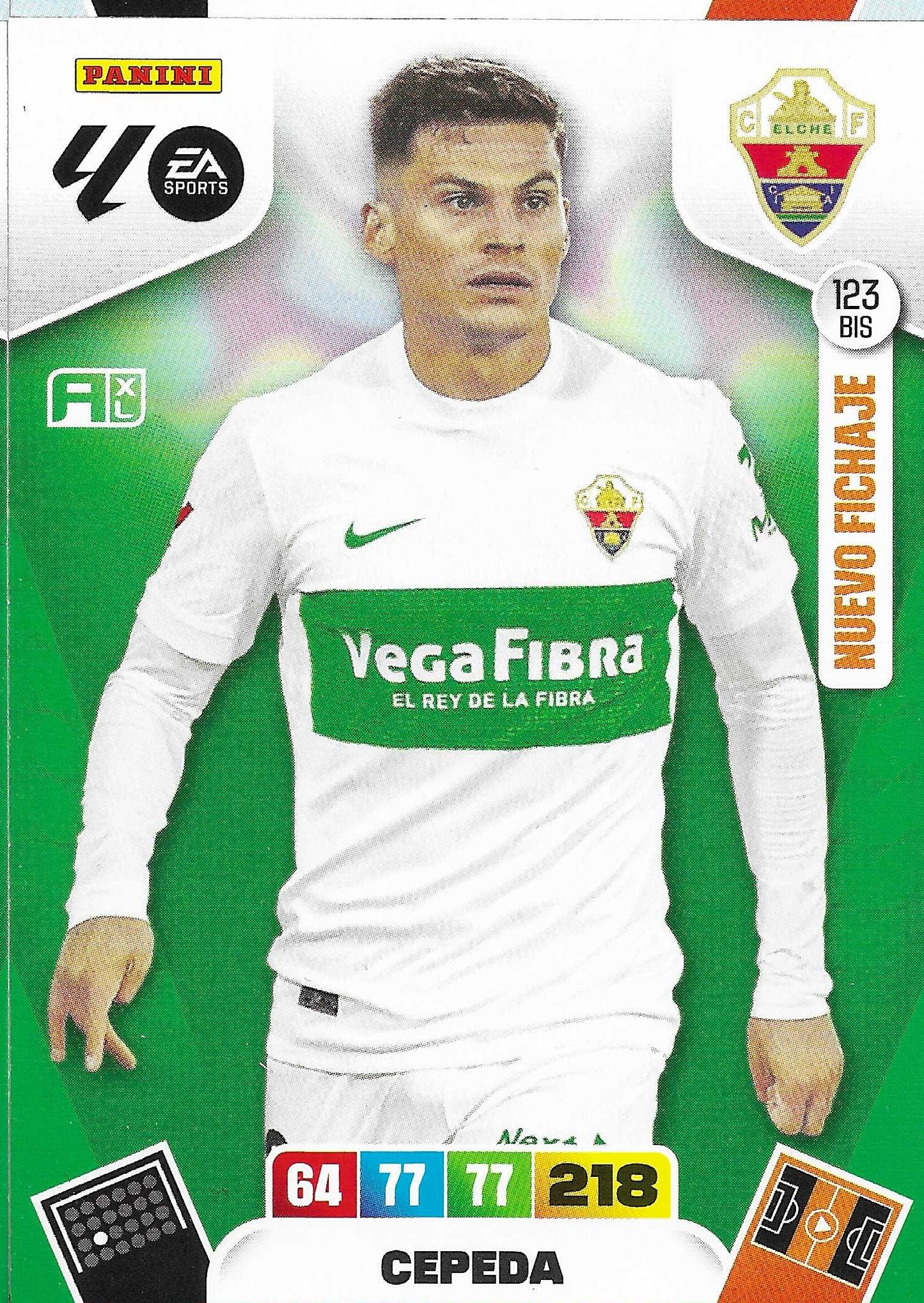 Cepeda Nuevo Fichaje (123BIS)  - Adrenalyn XL LaLiga 2025/2026