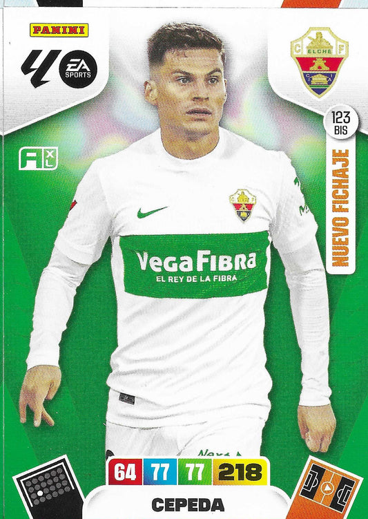 Cepeda Nuevo Fichaje (123BIS)  - Adrenalyn XL LaLiga 2025/2026