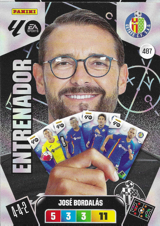 José Bordalás Entrenador (487)  - Adrenalyn XL LaLiga 2025/2026