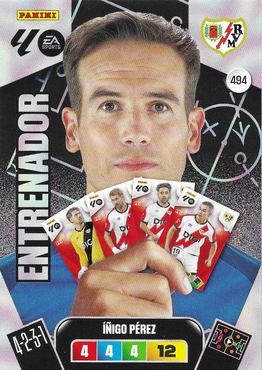 Íñigo Pérez Entrenador (494)  - Adrenalyn XL LaLiga 2025/2026